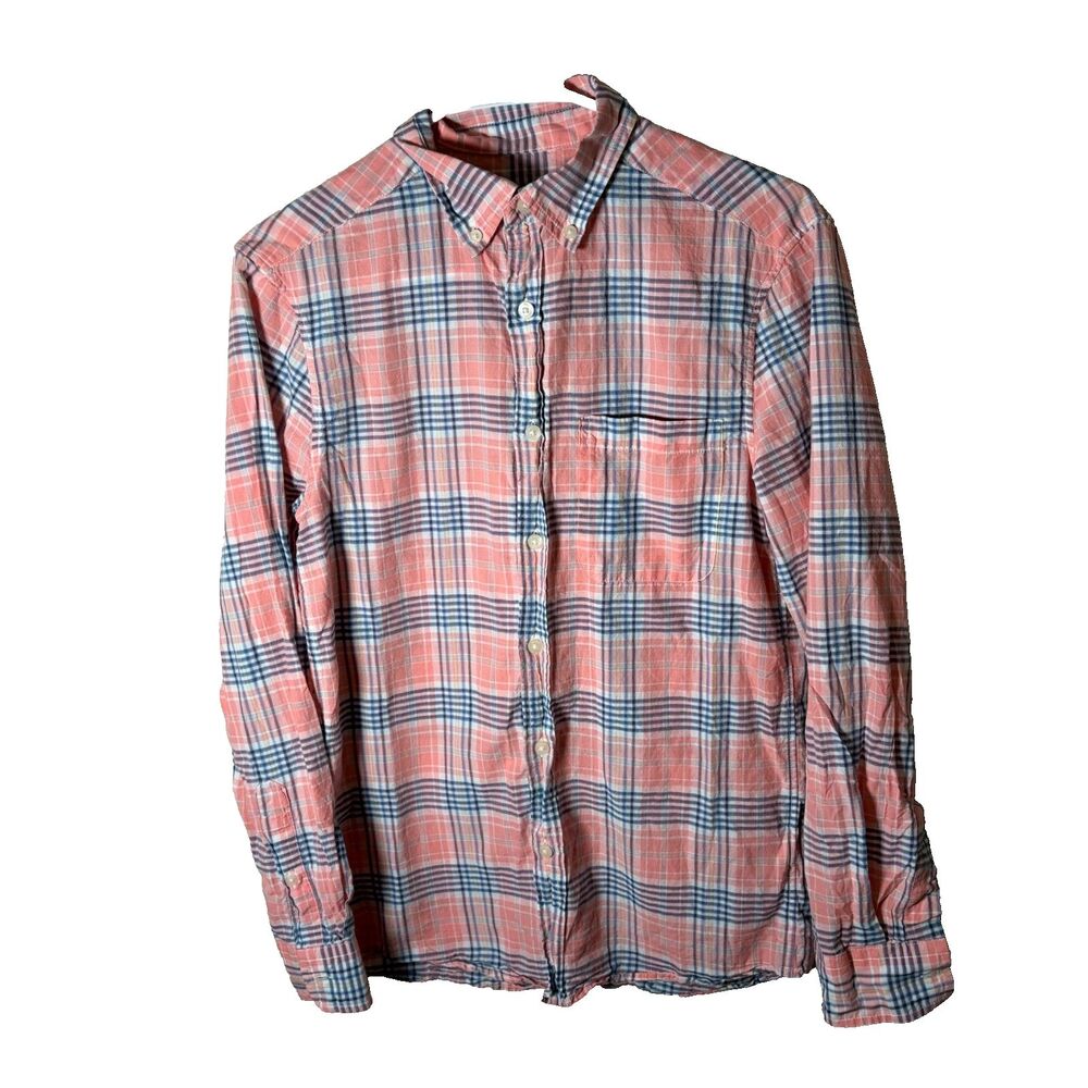 Vineyard Vines Men's XS Pink Purple Button Down Long Sleeve Preppy Casual
